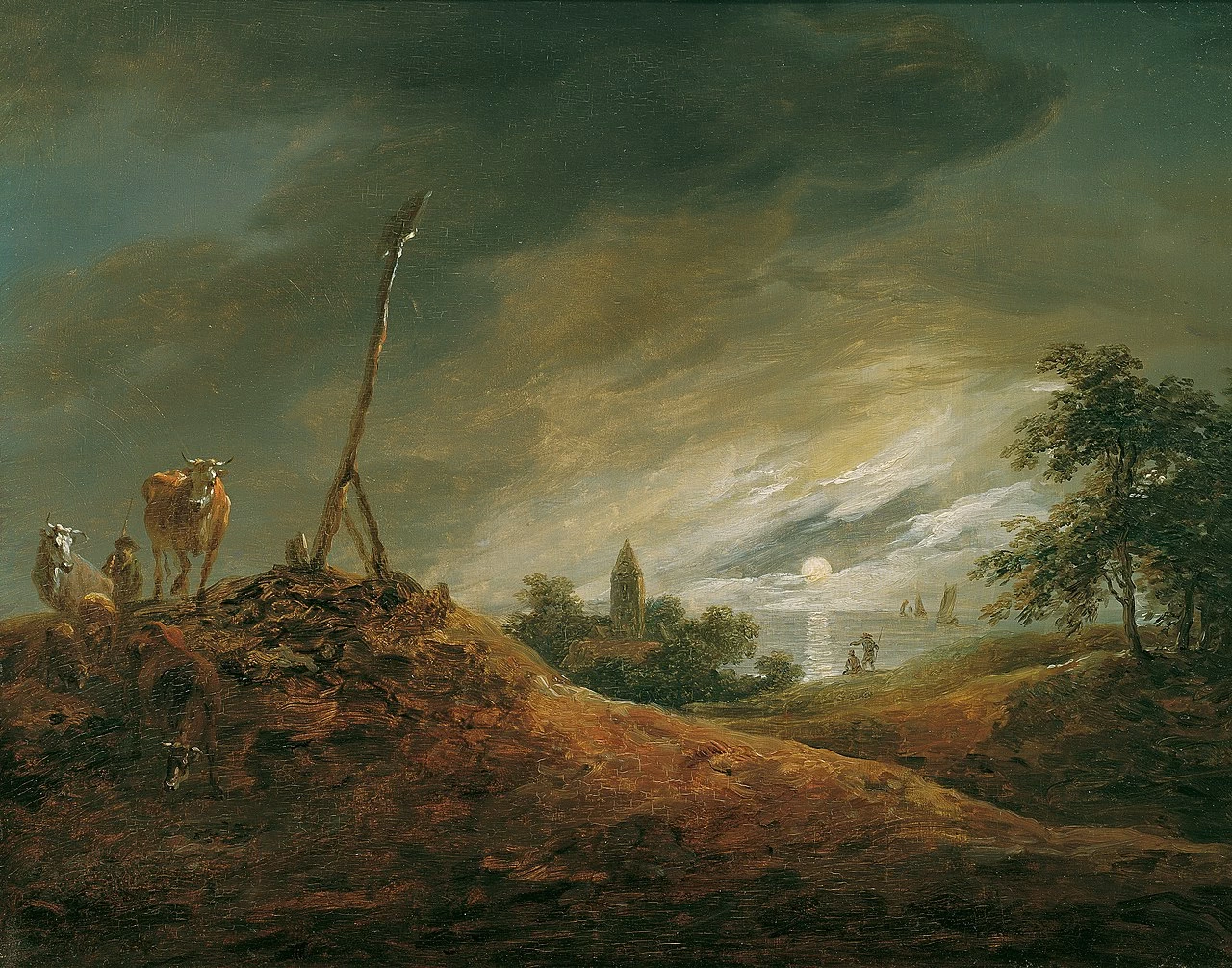 Paesaggio serale - Österreichische Galerie Belvedere, Vienna